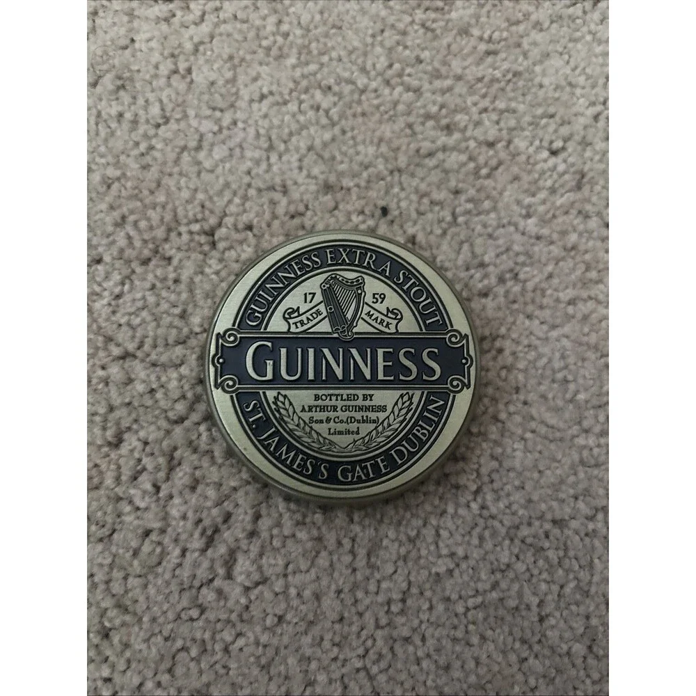GUINNESS BOTTLE OPENER Extra Stout 1759 Bottle Cap Magnetic Base 3